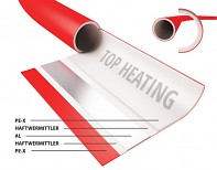 Potrubí TOP HEATING PREMIUM RED 16x2 PEX / AL / PEX - Laser 30 m pro podlahové topení