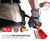 Potrubí Top heating RED 16x2 PEX / AL / PEX - Laser