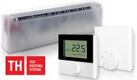 Digitální pokojový termostat Alpha DIRECT CONTROL s LCD displejem pro regulaci podlahového topení 230V s design rámečkem