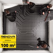 SET 100m2 RENOVA ORIGINAL podlahové topení se samolepem - bez bourání