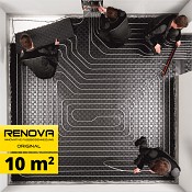 SET KOMPLET 10m2 RENOVA ORIGINAL podlahové topení + 1x omezovač