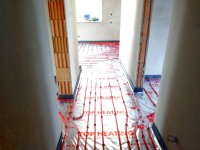 Podlahové topení svépomocí - instalace zákazník Hranice na Moravě