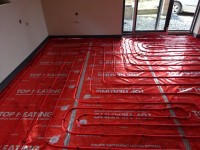 Podlahové topení svépomocí - instalace zákazník Jihlava