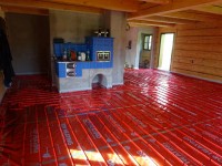 Podlahové topení svépomocí - instalace zákazník Písek