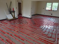 Podlahové topení svépomocí - instalace zákazník Bruntál
