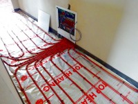 Podlahové topení svépomocí - instalace zákazník Strakonice