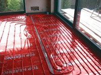 Podlahové topení svépomocí - instalace zákazník Valašské Meziříčí