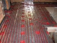 Podlahové topení svépomocí - instalace zákazník Brno
