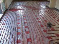 Podlahové topení svépomocí - instalace zákazník Nový Jičín