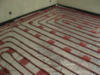 Podlahové topení svépomocí - instalace zákazník Břeclav