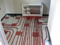 Podlahové topení svépomocí - instalace zákazník Klatovy
