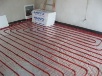 Podlahové topení svépomocí - instalace zákazník Vimperk
