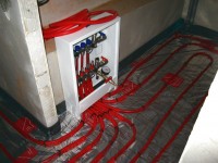 Podlahové topení svépomocí - instalace zákazník Mošnov