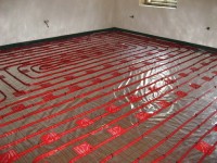 Podlahové topení svépomocí - instalace zákazník Ořechov