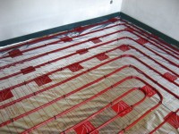 Podlahové topení svépomocí - instalace zákazník Nový Bydžov
