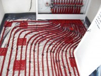 Podlahové topení svépomocí - instalace zákazník Karlštějn
