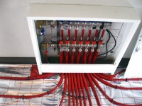 Podlahové topení svépomocí - instalace zákazník Bouzov