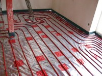Podlahové topení svépomocí - instalace zákazník Bystřice