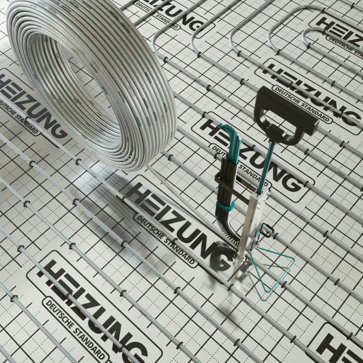 Folie podlahove topeni vytapeni - Odrazova- Reflexni