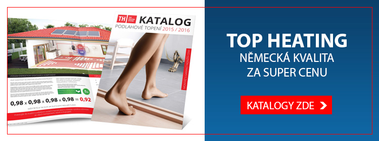 Nové katalogy - podlahové topení