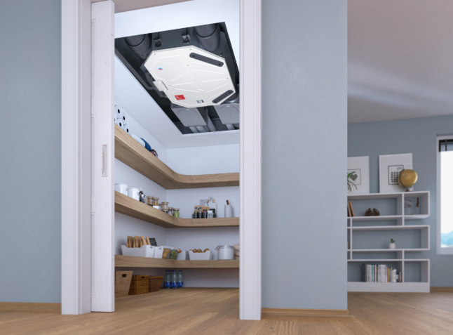 Rekuperace Zehnder ComfoAir Flex 250 výhody cena do podhledu