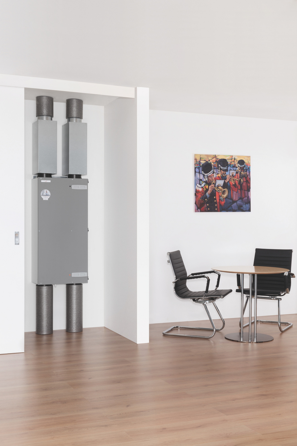 rekuperace zehnder comfoair 200 v interieru