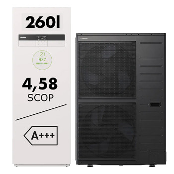Tepelné čerpadlo PANASONIC AQUAREA Generace K 12kW KIT-ADC12K6E53