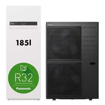 Tepelné čerpadlo PANASONIC T-CAP All in One Generace K 12kW 400W KIT-AXC12K9E8