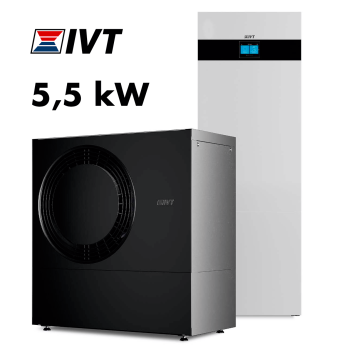 Set tepelné čerpadlo IVT AirX 504 + vnitřní jednotka s integrovaným zásobníkem Airmodule 500 E9 E