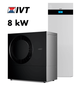 Set tepelné čerpadlo IVT AirX 505 + vnitřní jednotka s integrovaným zásobníkem Airmodule 500 E9 E
