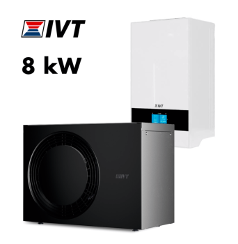 Set tepelné čerpadlo IVT AirX 505 + vnitřní jednotka AirBox 500 E 9 (Externí zásobník TUV)