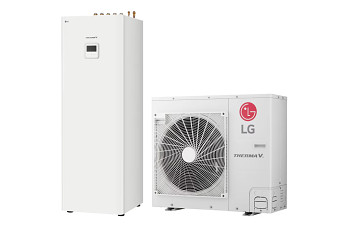 Set tepelné čerpadlo LG Therma V SPLIT HU071MR. U44 7kW + Airmodule IVT model HN0913T.NK0