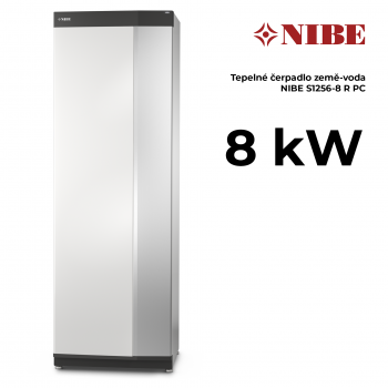 Tepelné čerpadlo země voda NIBE S1256-8 R PC