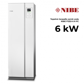 Tepelné čerpadlo země voda NIBE F1253-6 R PC