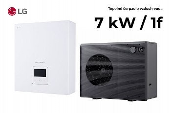 Tepelné čerpadlo LG THERMA V R290 Monoblok 7kW 1f + Řídící jednotka LG Control Box