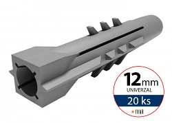 QUATRO EDGE Hmoždinka univerzální QE 12 mm - 20 ks