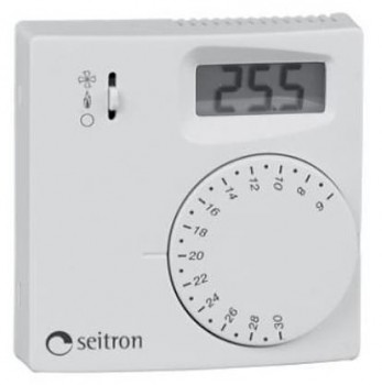 IVAR.TAED - Prostorový termostat s kolečkem a displejem (regulátor vnitřní teploty)