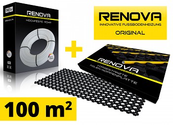 SET 100m2 RENOVA ORIGINAL podlahové topení