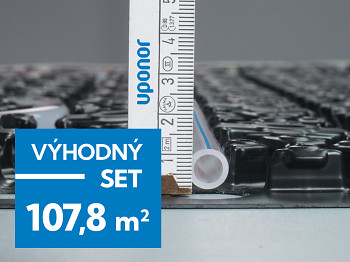 Podlahové topení UPONOR Minitec - Výhodný set 107,8 m2